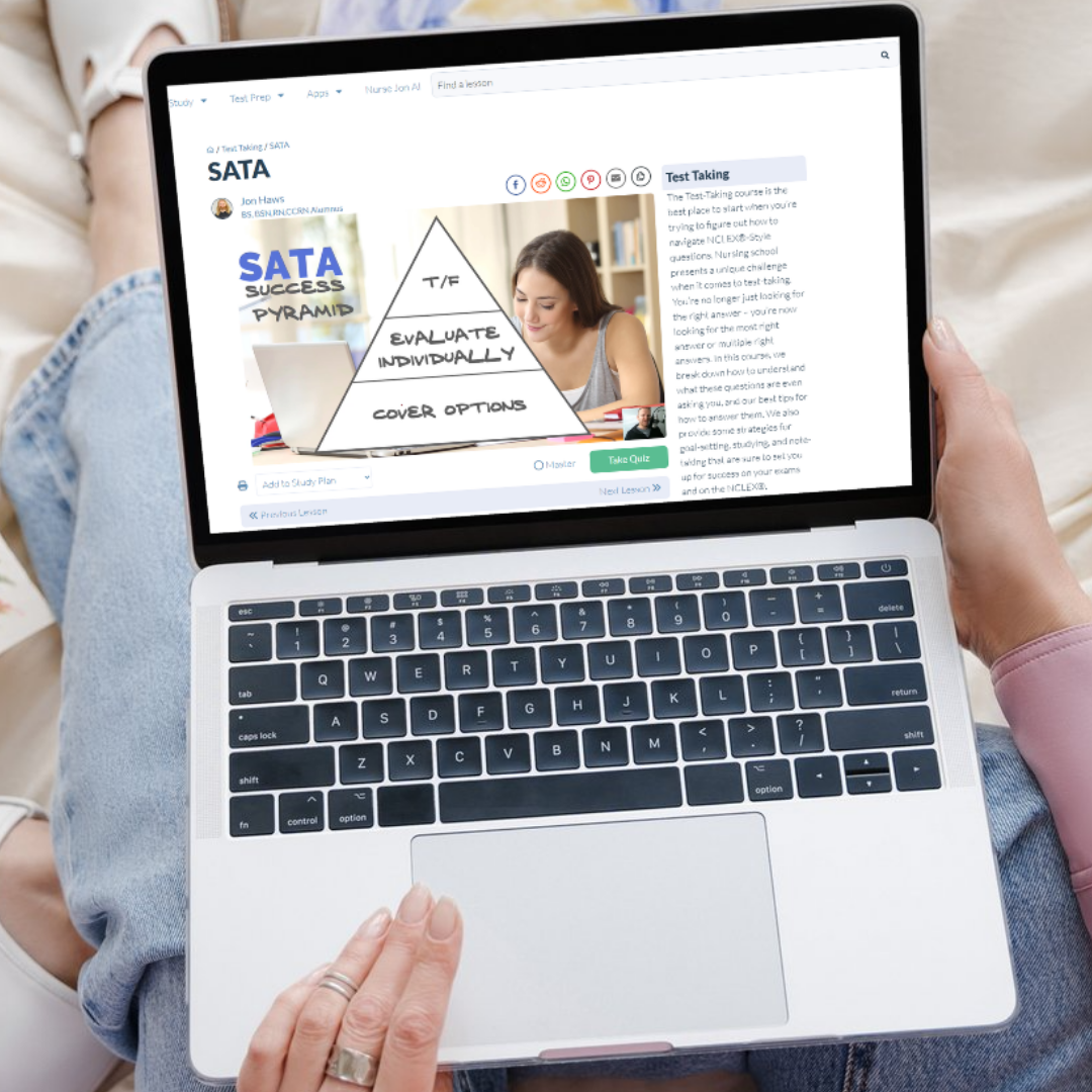 SATA Questions lesson